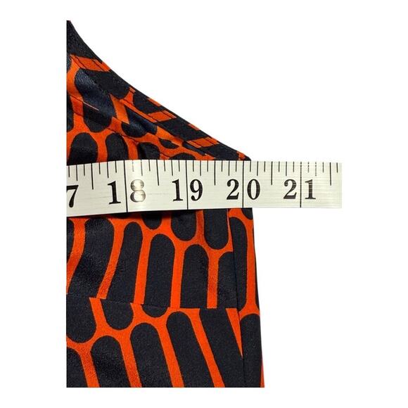 Michael Kors Women's Geometric‎ Sleeveless Blouse Size 8 Multicolor - Picture 5 of 8